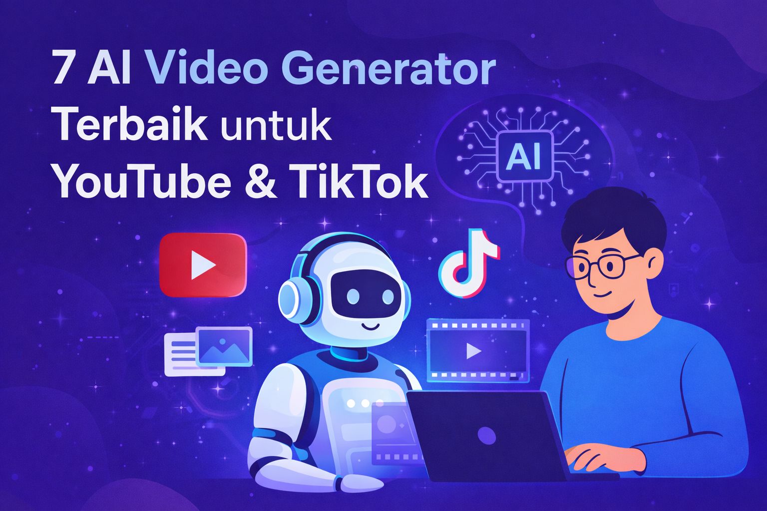 AI Video Generator Terbaik untuk YouTube