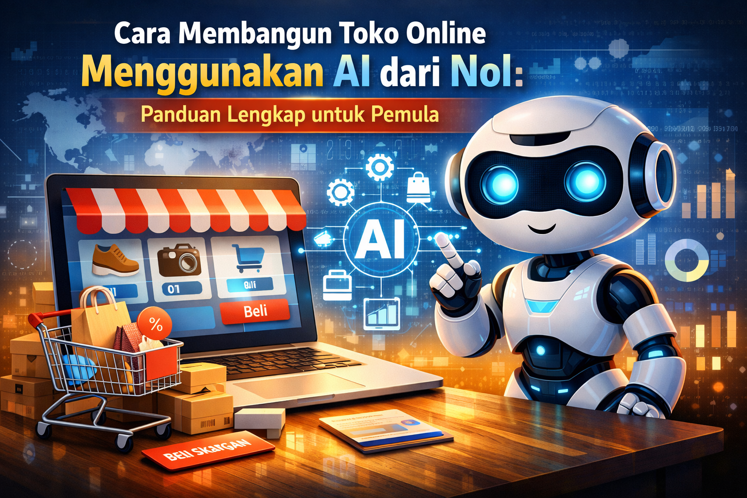 Cara Membangun Toko Online Menggunakan AI dari Nol: Panduan Lengkap untuk Pemula