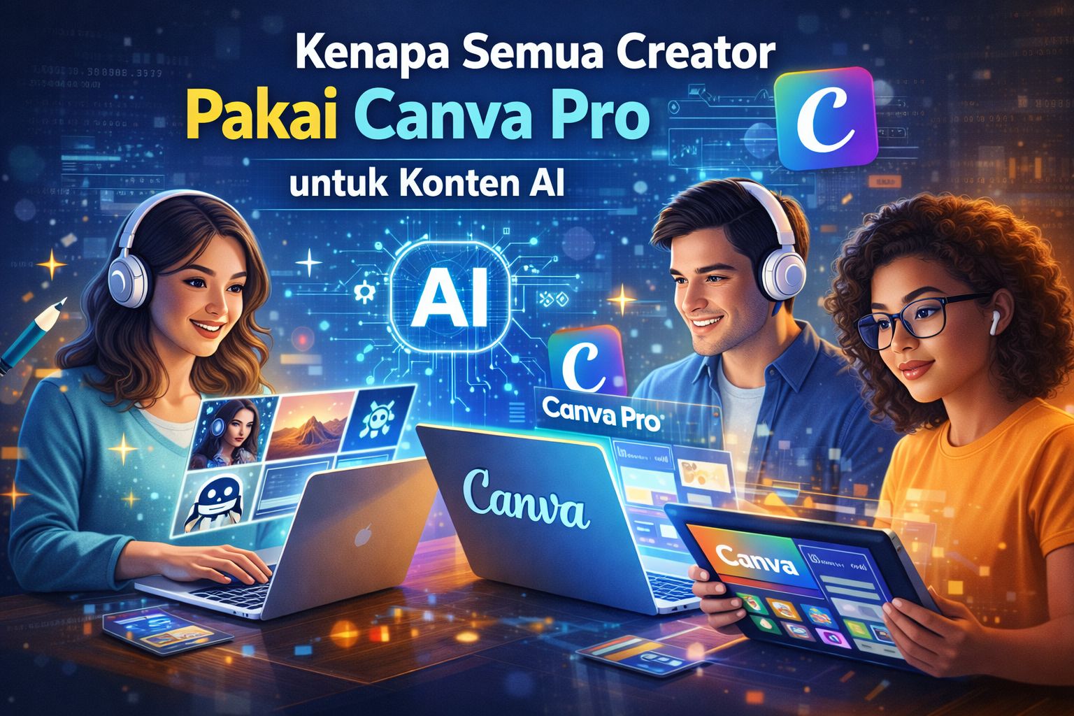 Kenapa Semua Creator Pakai Canva Pro untuk Konten AI?
