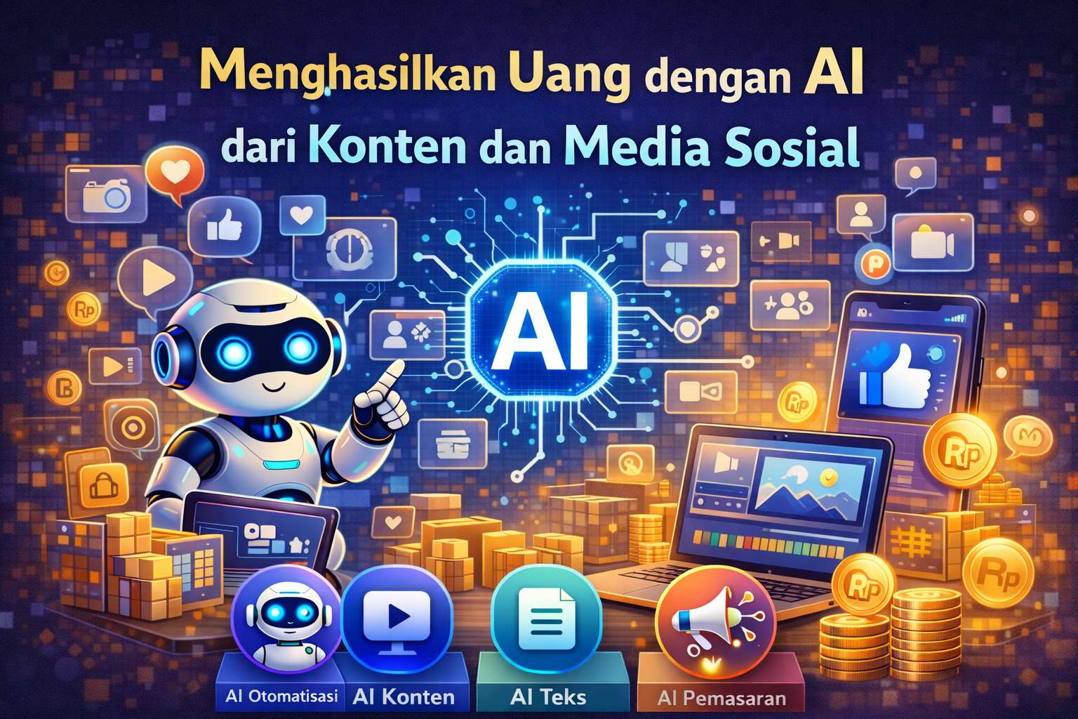 Tools AI Terbaik untuk Menghasilkan Uang Secara Online