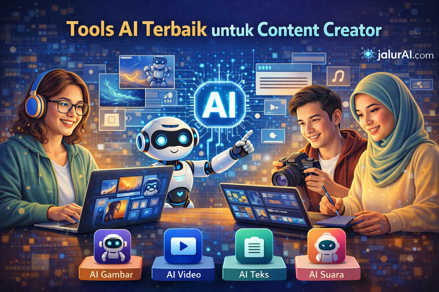 Tools AI Terbaik untuk Content Creator