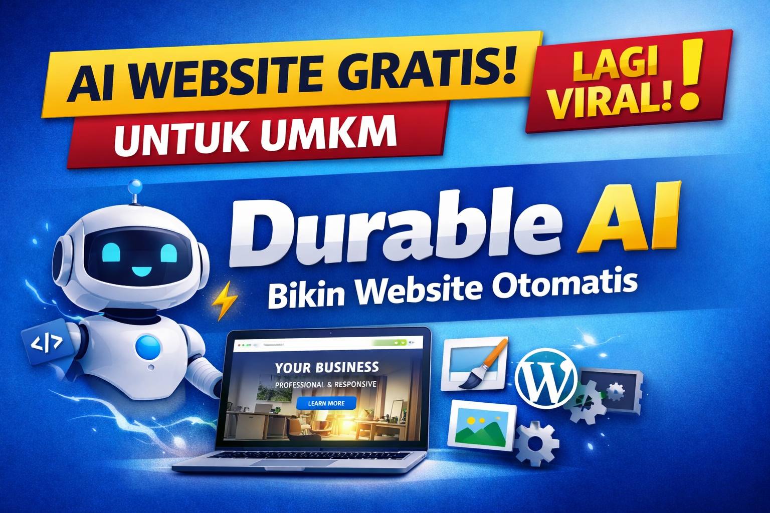 Durable AI – AI Website & Landing Page Otomatis yang Lagi Viral
