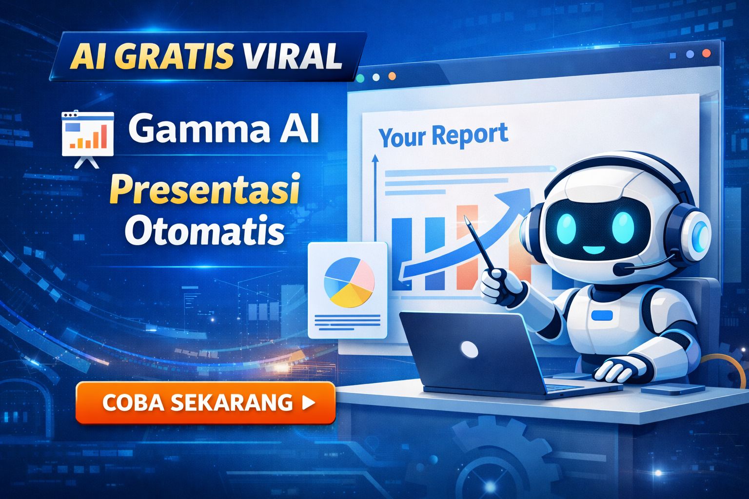 Gamma – AI Presentasi Otomatis yang Lagi Viral & Gratis
