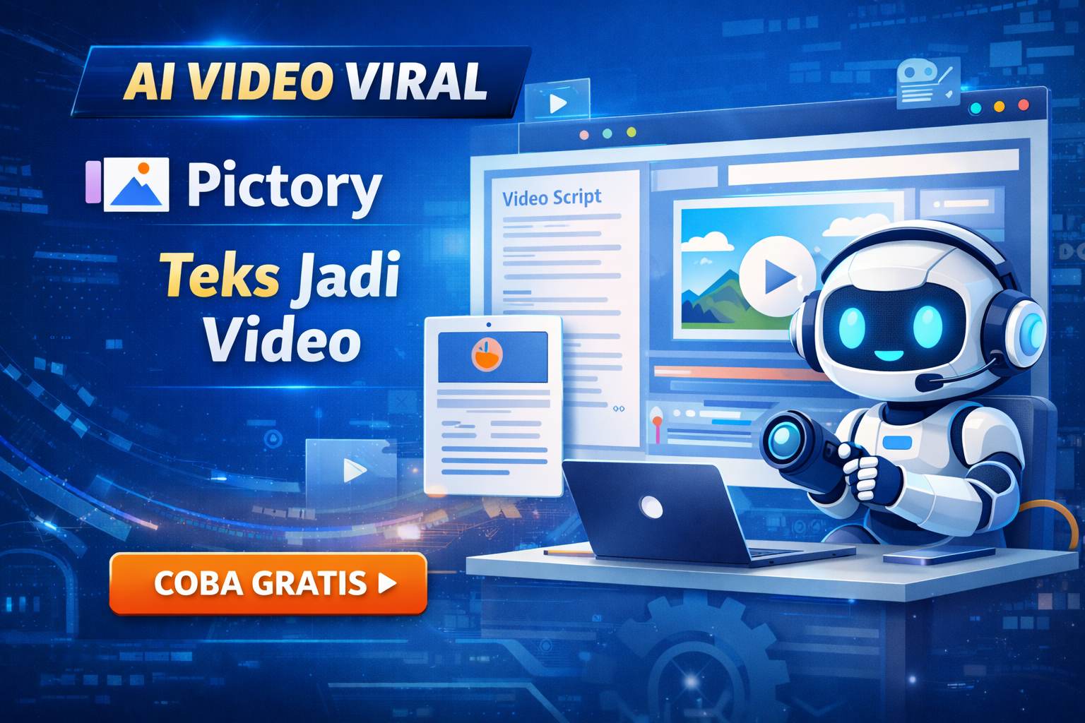 Pictory – AI Ubah Teks Jadi Video yang Lagi Viral